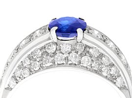  Sapphire and Diamond Dress Ring for Sale UK