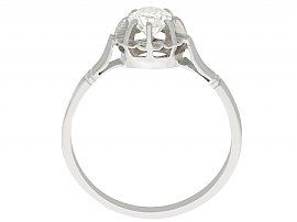 half carat diamond engagement ring