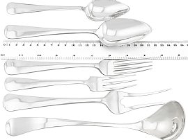 silver Canteen of Cutlery for 8
