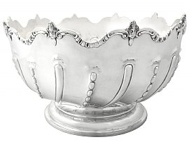 Monteith Style Silver Bowl