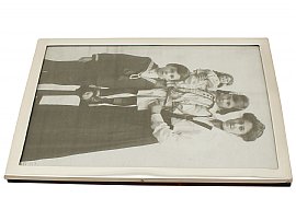 Sterling Silver Photograph Frame - Antique George V (1911)