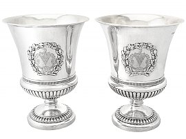 Sterling Silver Wine Coolers by Paul Storr - Antique George III; A7078