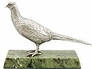 Sterling Silver Pheasant Hen- Vintage Elizabeth II