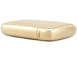 Hallmarked Gold Vesta Case