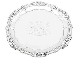 Sterling Silver Salver by Paul Storr - Antique George IV