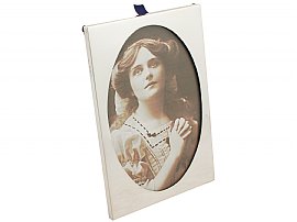 Sterling Silver Photograph Frame - Antique George V (1919)