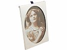 Sterling Silver Photograph Frame - Antique George V (1919)
