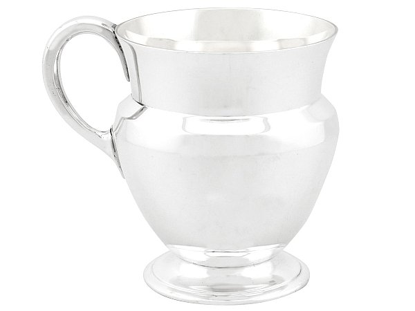 Silver Christening Mug