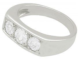white gold 1930s diamond ring