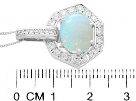 Vintage Opal Pendant measurement