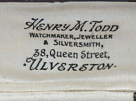 Original Seller's Box for Victorian Jewellery