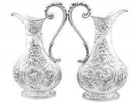 Antique Sterling Silver Jugs