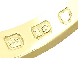 Gold Engagement Ring Hallmarks