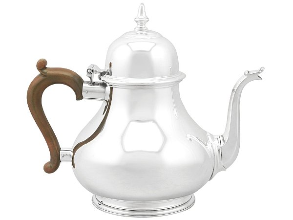 Vintage Silver Teapot 