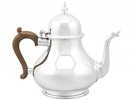 Sterling Silver Teapot - Vintage (1975); A7425