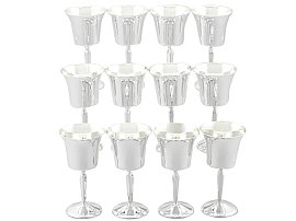 Silver Drinking Goblets