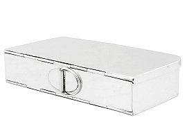 Sterling Silver Sandwich Box