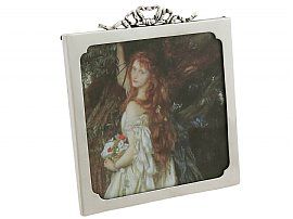 Sterling Silver Photograph Frame - Antique George V