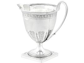 Silver Cream Jug by Henry Chawner 