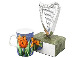 Harp Trophy in Sterling Silver