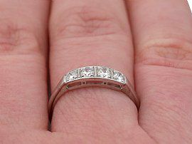Antique Four Stone Diamond Ring
