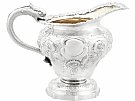 Sterling Silver Cream Jug - Antique William IV (1831)