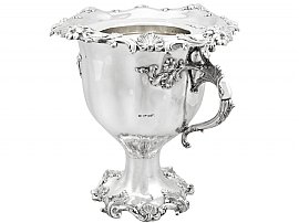 Victorian Sterling Silver Wine Cooler