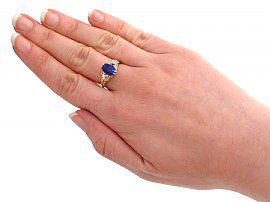 Antique Victorian Sapphire Ring