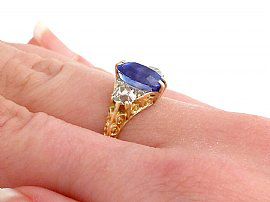 Antique Victorian Sapphire Ring