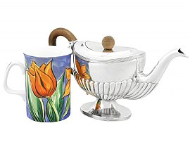 Dutch Sterling Silver Teapot