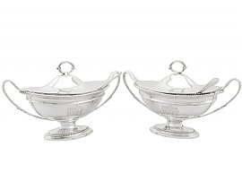 Sterling Silver Sauce Tureens