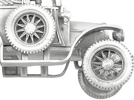 silver car wheels