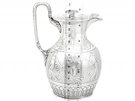 Sterling Silver Coffee Jug Size 