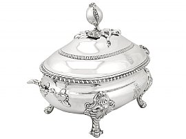 18th Century Silver Tureen