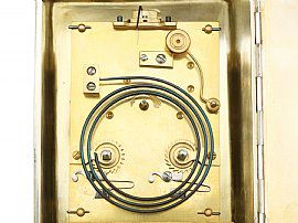 Sterling Silver Carriage Clock - Antique Edwardian (1907)