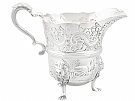 Sterling Silver Cream Jug - Antique Victorian (1890)