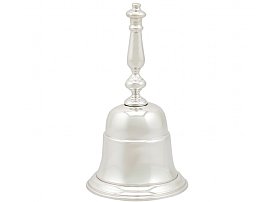 Sterling Silver Table Bell - Vintage Elizabeth II (1973)