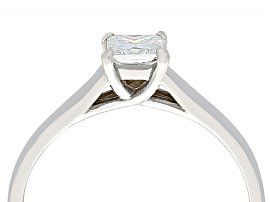 Princess Cut Solitaire Ring for sale
