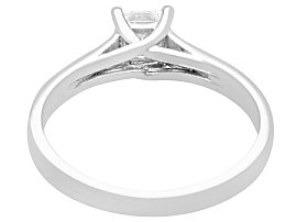 0.47ct Princess Cut Solitaire Ring