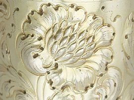 German Silver Gilt Beaker - Antique Circa 1700