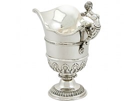 Sterling Silver Cream Jug - Antique George V (1912)
