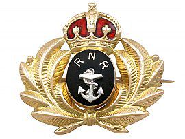 Royal Naval Reserve Brooch