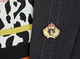 Royal Naval Reserve Brooch Wearing