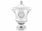 Sterling Silver Presentation Cup and Cover - Antique Edwardian (1909)