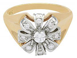 1950s diamond ring