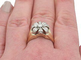 1950s cluster ring