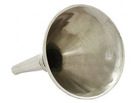 Sterling Silver Funnel - Antique George III