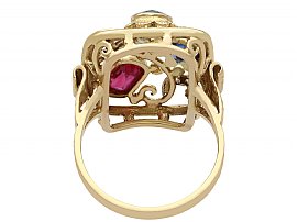 Vintage Multi Gemstone Ring