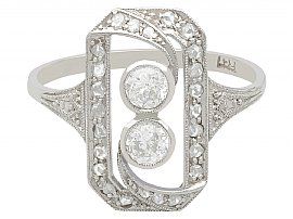 multi diamond dress ring