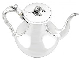 Sterling Silver Coffee Pot Antique 